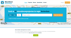Desktop Screenshot of nieuwbouw-rotterdam.nl